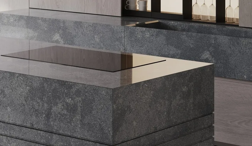 Кварцевый агломерат Sesame Grey